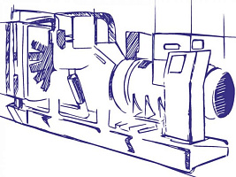 ДЭС (ДГУ) ЭТРО АД 160-Т400  изготовлены с двигателем Doosan P086TI от российского производителя завода «Электроагрегат» Дизельная электростанция ЭТРО в Омске АД160-Т400 изготовлена на базе двигателя Doosan P086TI для постоянного и резервного электроснабжения