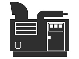 ДЭС (ДГУ) АРГУС АД150-Т400 изготовлены с двигателем 6RT80-176DE в Омске от российского производителя АО «Электроагрегат», в кожухе  Дизель-генераторы АРГУС АД150-Т400 с двигателем 6RT80-176DE в кожухе (под капотом) в Омске от российского производителя